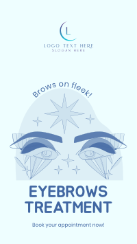 Eyebrows Treatment Instagram Story