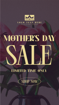 Sale Mother's Day Flowers  Instagram Reel Image Preview