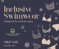 Inclusive Swimwear Facebook Post