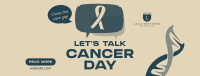Cancer Awareness Discussion Facebook Cover