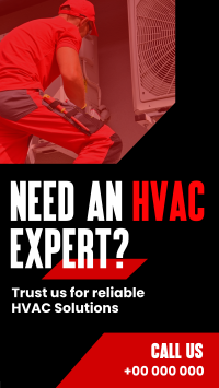 HVAC Repair Instagram Reel Image Preview