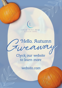 Hello Autumn Giveaway Flyer