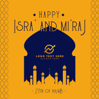 Isra' and Mi'raj Night Instagram Post