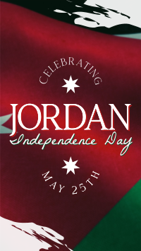 Jordan Independence Flag  Video