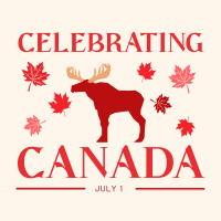 Celebrating Canada Instagram Post