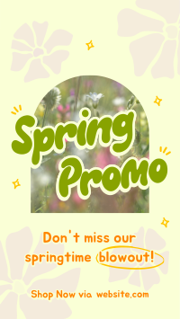 Spring Promo TikTok Video