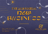 New Business Coming Soon Postcard