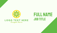 Lime Business Card example 3
