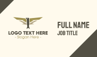 Pilot Bird Badge Business Card