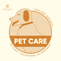 Pet Care Services Instagram Post Image Preview