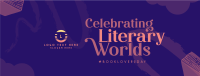 Book Literary Day Facebook Cover