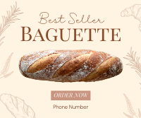 Best Selling Baguette Facebook Post