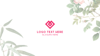 Floral Ornament Zoom Background Design