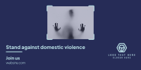 Stand Against Domestic Violence Twitter Post