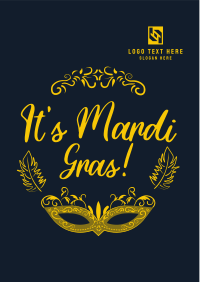 Fancy Mardi Gras Flyer