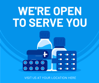 Pharmacy Opening Facebook Post