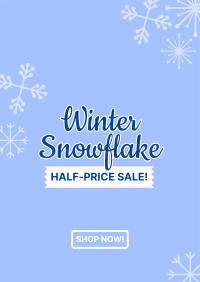 Winter Decor Sale Poster