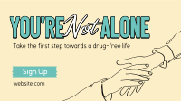 Helping Hand For Sobriety Animation
