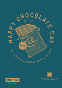 Chocolate Bite Poster Design