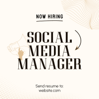 Social Media Manager Linkedin Post