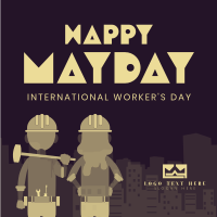 May Day Workers Event Instagram Post