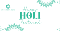 Holi Festival Facebook Ad