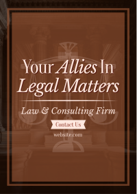 Law Consulting Firm Flyer