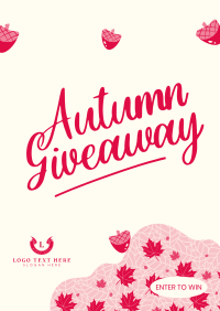 Autumn Season Giveaway Poster