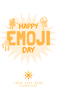 Happy Emoji Day Facebook Story