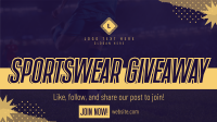 Sportswear Giveaway Video