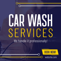 Car Wash Services Instagram Post