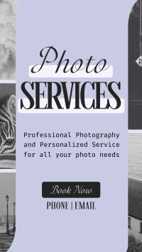 Photography Services Minimal Instagram Reel Image Preview