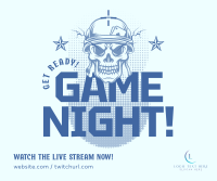 Game Night Facebook Post Design