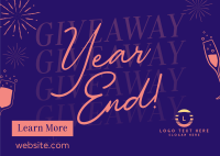 Year End Giveaway Postcard