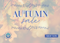 Special Autumn Sale  Postcard