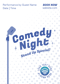 Stand Up Comedy Flyer