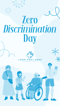 Zero Discrimination Facebook Story