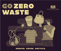 Practice Zero Waste Facebook Post