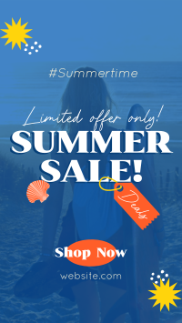 Tropical Summer Sale Instagram Reel