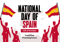 Spain: Proud Past, Promising Future Postcard
