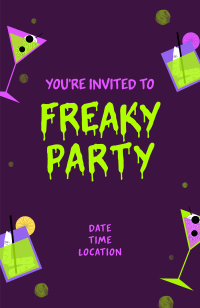 Freaky Party Invitation