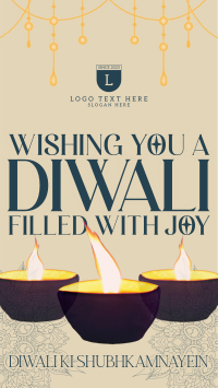 Traditional Diwali Greeting Video