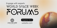 Space Week Forums Twitter Post