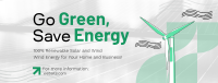 Solar & Wind Energy  Facebook Cover