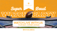Football Watch Party Animation