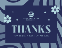 Retro Thank You Card example 3