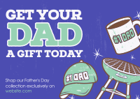 Gift Your Dad Postcard