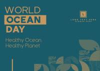 World Ocean Day Postcard example 4