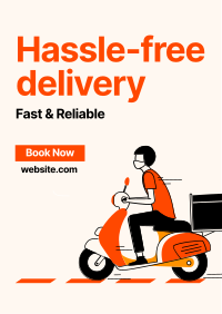 Hassle-Free Delivery  Flyer