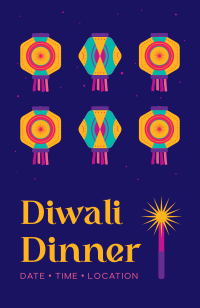 Diwali Lights Invitation
